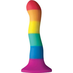 NS Novelties Colours Pride Edition Ρεαλιστικό Dildo με Βεντούζα 17cm Πολύχρωμο