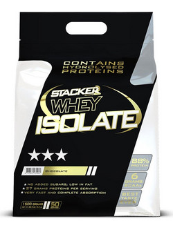 Stacker2 Whey Isolate Chocolate Πρωτεΐνη Ορού Γάλακτος Γράμμωσης 1.5kg