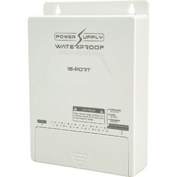 Folksafe τροφοδοτικό συστημάτων Cctv 16 εξόδων, 12V/8A, αδιάβροχο IP65 - (FS-DC121608W)
