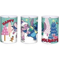 Κουμπαράς Μεταλλικός 12x16Εκ Lilo & Stitch (000565385)