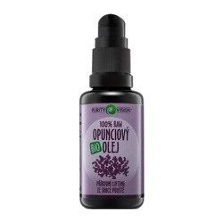 Purity Vision 100% Raw Bio Opuntia Oil Βιολογικό Ενυδατικό Λάδι Προσώπου 30ml