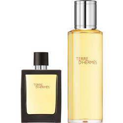 Hermes Terre D'Hermes Pure Perfume 30ml + Terre D'Hermes Pure Perfume Refill 125ml