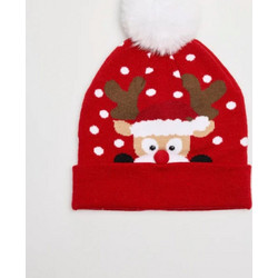 Unisex Σκούφος Ysabel Mora Rudolph Xmas - Κόκκινο