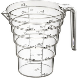 Yamazaki Κανάτα-Δοσομετρητής Πλαστική Διάφανη Layer 500 ml