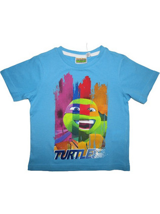 NICKELODEON NINJA TURTLES ΠΑΙΔΙΚΟ T-SHIRT 0539 - μπλε ΜΠΛΕ