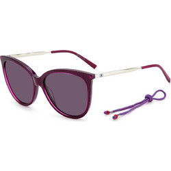 Missoni MMI0119/S FGV/UR Γυναικεία Γυαλιά Ηλίου Πεταλούδα Μεταλλικά Μωβ με Μαύρο Degradee Φακό