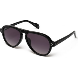 Hally&son DH507 S01 Γυαλιά Ηλίου Aviator Κοκάλινα Χρυσά με Μαύρο Degradee Φακό