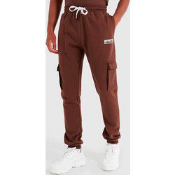 Ellesse Ανδρικό Παντελόνι Φόρμας με Λάστιχο Καφέ SHP15782