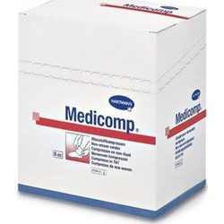 Hartmann Medicomp Drain Επίθεμα Τραχειοστομίας Αποστειρωμένο 6ply 2x25τμχ 10x10cm