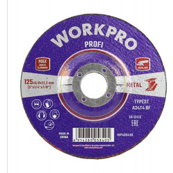 ΤΡΟΧΟΙ ΛΕΙΑΝΣΗΣ ΣΙΔΗΡΟΥ Φ230x6,0x22,2mm WP406435 WORKPRO (PROFI)