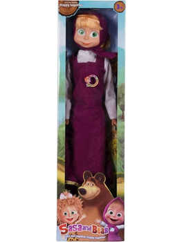 ΚΟΥΚΛΑ ΜΑΣΑ 80cm 3+ ΕΤΩΝ - MASHA AND THE BEAR BIG DOLL