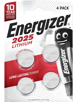 Energizer CR2025 4τμχ