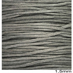 Κορδόνι Jade Γυαλιστερό 10 μετρα 1.5mm 227100345 Γκρι 10 μετρα
