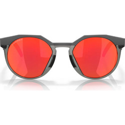 Oakley OO9242 02 Γυαλιά Ηλίου Στρογγυλά Κοκάλινα Μαύρα με Πορτοκαλί Καθρέπτη Φακό