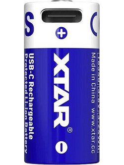 Xtar 16340 900mAh 1τμχ