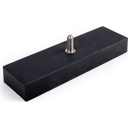 Μαγνητικός Συγκρατητής Λάστιχο 203x60x28mm Με Ενσωματωμένη Ντίζα Μ10 Νεοδυμίου Δύναμη Έλξης 300kg