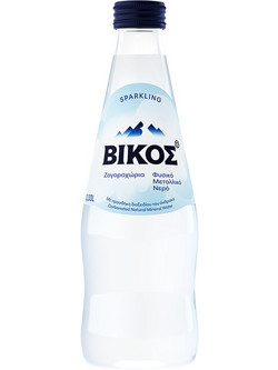 Ανθρακούχο Φυσικό Μεταλλικό Νερό Βίκος Spark (24x0.33lt)