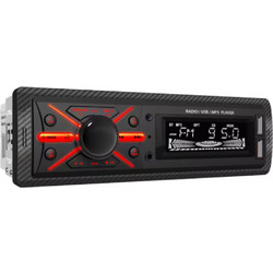 Ηχοσύστημα Αυτοκινήτου 12V με FM Ράδιο, Bluetooth & USB Μαύρο