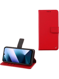Volte-Tel Allure Magnet Book Stand Clip Θήκη Red (Xiaomi Poco C85 4G / Redmi 15C 4G 6.9in)