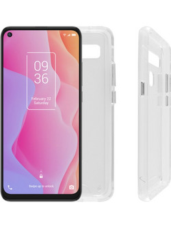 Volte-Tel Rugged Θήκη για TCL 10L 6.53inn White Transparent