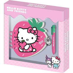 Hello Kitty and Friends Strawberry Diary + pen