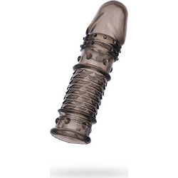 ToyFa XLover Sleeve Κάλυμμα Επιμήκυνσης Πέους με Δόνηση 19.5cm Καφέ