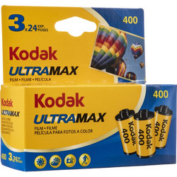 Kodak 135 Color Ultramax Carded 400 3τμ 35mm (24 Exposures)