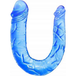 Baile Flexible Διπλό Dildo 30cm Μπλε