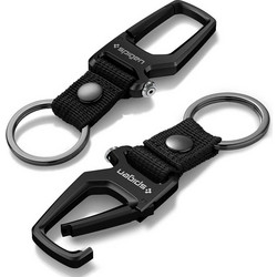 Spigen Sgp Carabiner Μπρελόκ Κλειδιά 2 Τεμ Μαύρο (8809971231541)