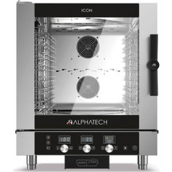 Alphatech Φούρνος Icon αερίου 7 θέσεων ηλεκτρονικός ICGT071E
