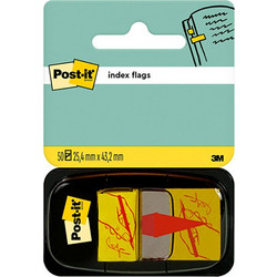 Ευρετήριο 3M Post-it με σύμβολο υπογραφής (50 καρτέλες)