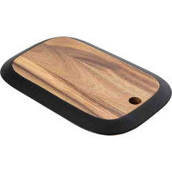 Ξύλινο πλατό σερβιρίσματος Ακακία 35 5x23xΥ2cm με περίγραμμα μαυροπίνακα TableCraft c504106