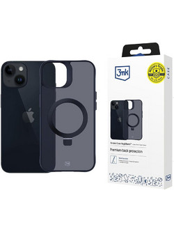 Θήκη κινητού 3mk Smoke Mag&Stand for iPhone 14 / iPhone 13 Black