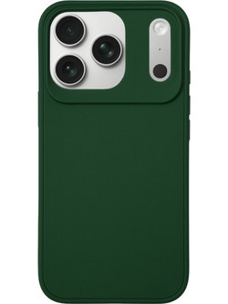Θήκη σιλικόνης TPU Ultra Slim 0.3mm Soft Mat για Apple iPhone 17 Pro Max - Σκούρο Πράσινο