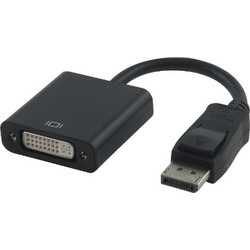 Display Port Male To DVI Female Converter Premium Quality Active Μαύρο 0.2m