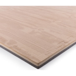 Δάπεδο γυμναστηρίου Παζλ Tatami Wooden 100x100x2,5cm 36653 Amila