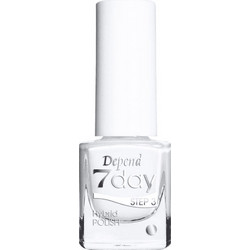 Depend 7 Days Pure White Βερνίκι Νυχιών Μακράς Διαρκείας 5ml