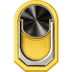 Μεταλλικό Ring Holder 360 Για Κινητά Yellow