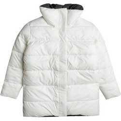 Roxy Γυναικείο Μπουφάν Χειμωνιάτικο Puffer Μακρύ Λευκό ERJJK03458-WBK0