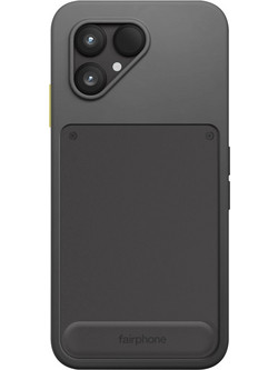 Fairphone Original Case Fairphone 6 In Semi-rigid Silicone Reinforced Edges Black F6CASE-1ZW-WW1