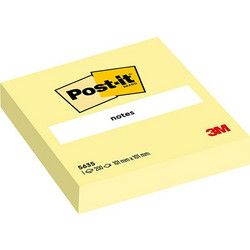Αυτοκόλλητα Χαρτάκια 3Μ Post-it 101 x 101 mm Yellow