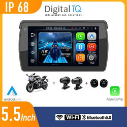 DIGITAL IQ PNA 5500_CPA (5.5inc) MOTORCYCLE CARPLAY-ANDROID AUTO (with TPMS - 2 DVR CAMERAS) DIGITAL IQ PNA 5500_CPA