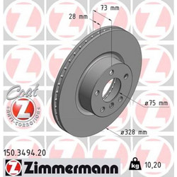 Zimmermann Δισκόπλακα - 150.3494.20