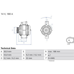 Bosch Γεννήτρια - 0 986 084 980
