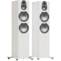 Monitor Audio Gold 500 6G Ζεύγος Ηχείων Hi-Fi Δαπέδου 600W 3 Δρόμων Satin White