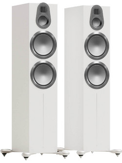 Monitor Audio Gold 500 6G Ζεύγος Ηχείων Hi-Fi Δαπέδου 600W 3 Δρόμων Satin White