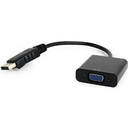 CABLEXPERT DISPLAY PORT TO VGA ADAPTER CABLE BLACK