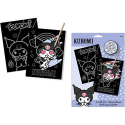 Hello Kitty Kuromi Scratch stationery set