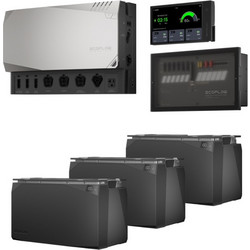 Ecoflow Independence Kit with Power Hub, Distribution Panel, Monitor, Cable Set, and 2 kWh Battery included