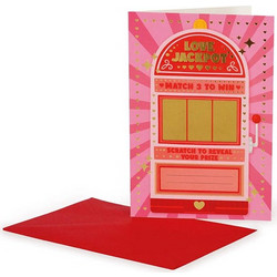 Ευχετήρια Κάρτα Scratch To Reveal - Love Jackpot BGS0010 Legami